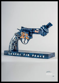 Lakers For Peace Knotted Gun Non-Violence No7-6