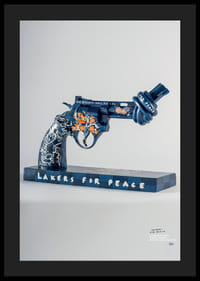 Lakers For Peace Knotted Gun Non-Violence No7-4