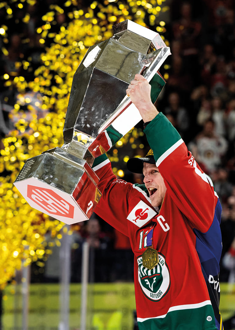 Max Friberg Frölunda CHL-Mästare 2026-12