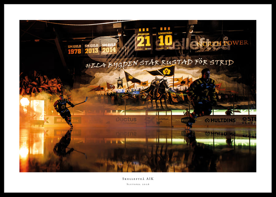 Hela Bygden Står Rustad För Strid Skellefteå AIK 2026 SHL Slutspel-12