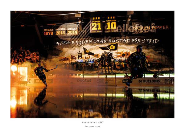 Poster Hela Bygden Står Rustad För Strid Skellefteå AIK 2026