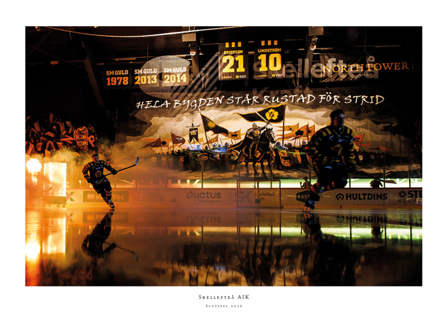 Hela Bygden Står Rustad För Strid Skellefteå AIK 2026 SHL Slutspel-12