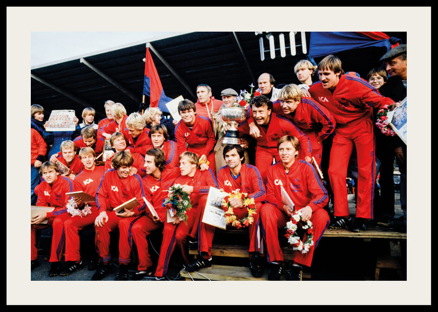 SM-Guld 1980 Östers IF Lagfoto-12