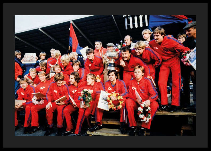 SM-Guld 1980 Östers IF Lagfoto-12