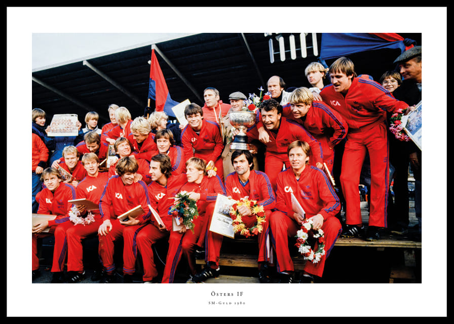 SM-Guld 1980 Östers IF Lagfoto-12