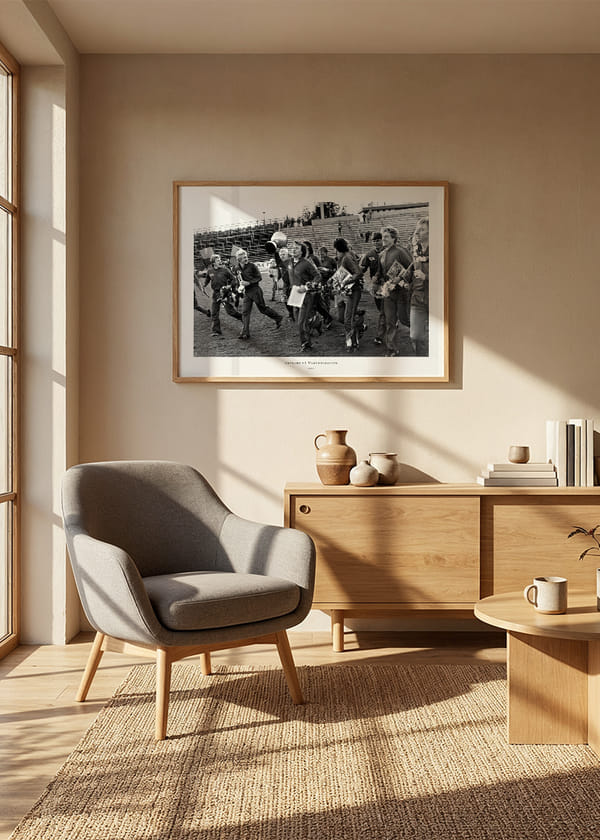 Poster Ärevarv På Värendsvallen 1980 Östers IF  crossfade