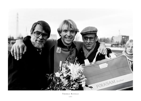 Poster Thomas Ravelli 1980 Östers IF  