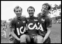 Jan “Lill-damma” Mattsson, Åke Andersson & Peter Truedsson Östers IF 1983-8