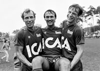 Jan “Lill-damma” Mattsson, Åke Andersson & Peter Truedsson Östers IF 1983-9