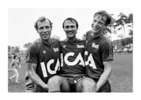 Jan “Lill-damma” Mattsson, Åke Andersson & Peter Truedsson Östers IF 1983-3