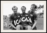Jan “Lill-damma” Mattsson, Åke Andersson & Peter Truedsson Östers IF 1983-4