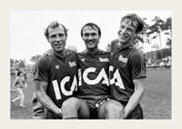 Jan “Lill-damma” Mattsson, Åke Andersson & Peter Truedsson Östers IF 1983-5