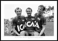 Jan “Lill-damma” Mattsson, Åke Andersson & Peter Truedsson Östers IF 1983-0