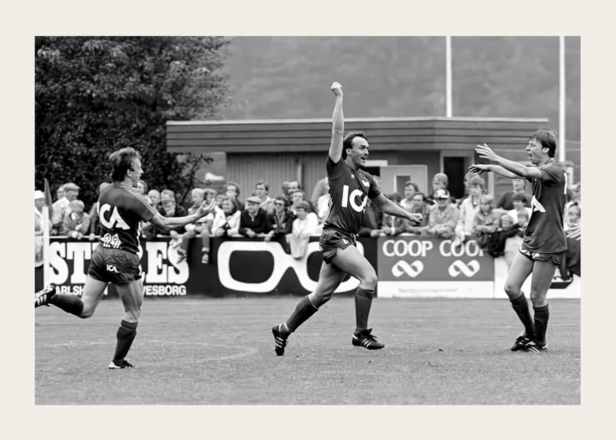 Åke Andersson 1983 Östers IF No2-12