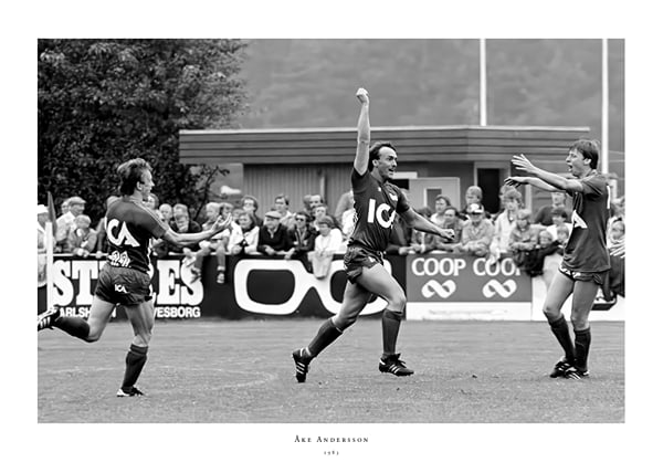 Poster Åke Andersson 1983 Östers IF No2