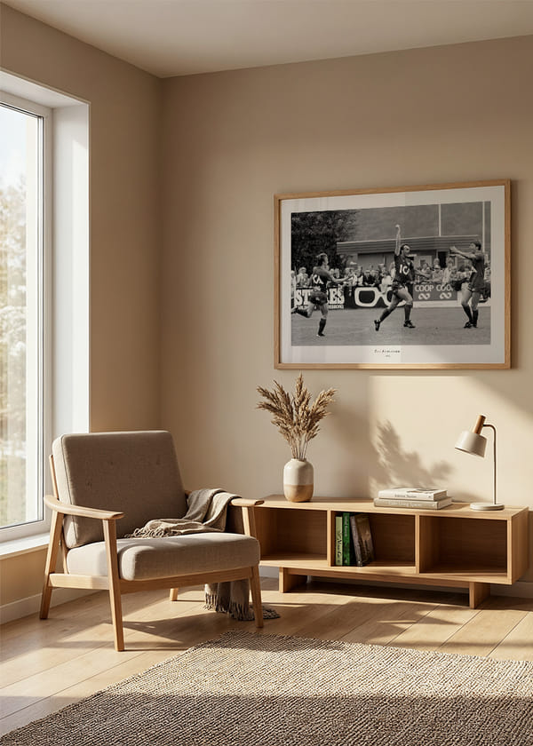 Poster Åke Andersson 1983 Östers IF No2 crossfade