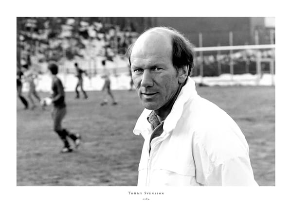 Poster Tommy Svensson 1984 Östers IF 
