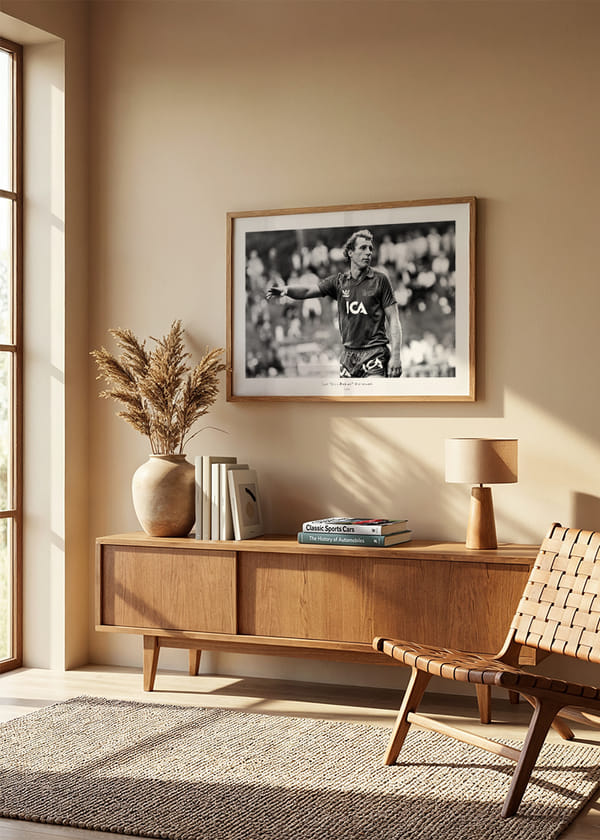 Poster  Jan “Lill-Damma” Mattsson 1981 Östers IF crossfade