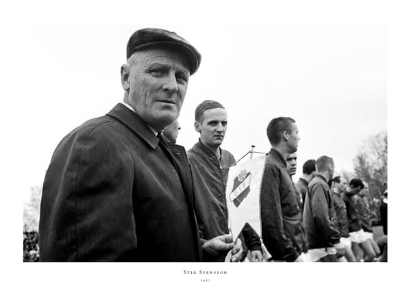 Poster Stig Svensson 1967 Östers IF No1