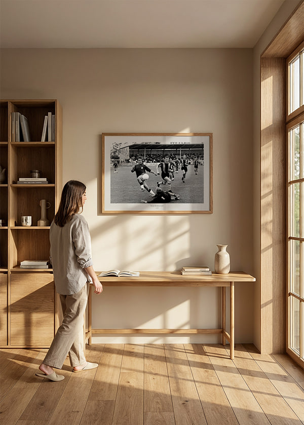 Poster Inge Ejderstedt 1968 Östers IF No2 crossfade