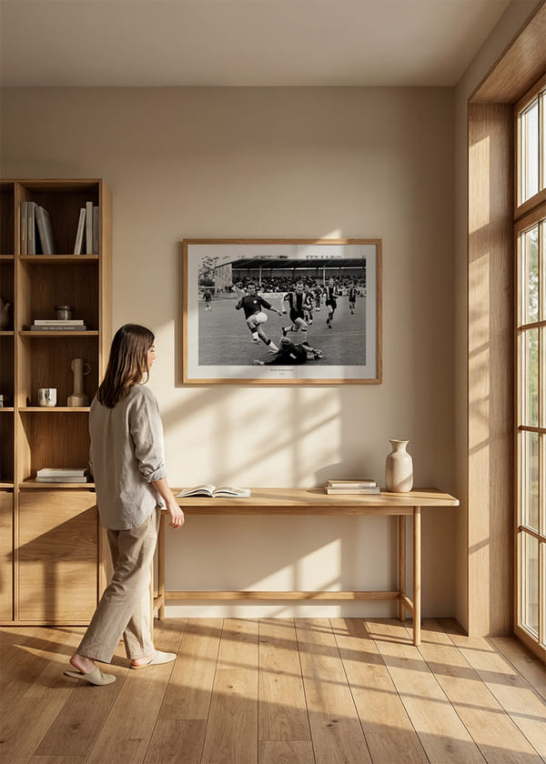 Poster Inge Ejderstedt 1968 Östers IF No2 crossfade