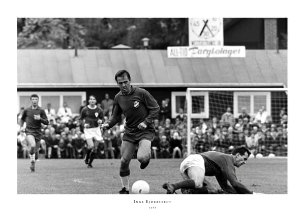 Poster Inge Ejderstedt 1968 Östers IF No3