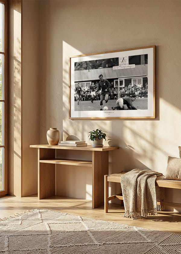 Poster Inge Ejderstedt 1968 Östers IF No3 crossfade