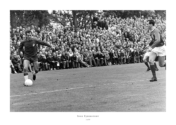 Poster Inge Ejderstedt 1968 Östers IF No4