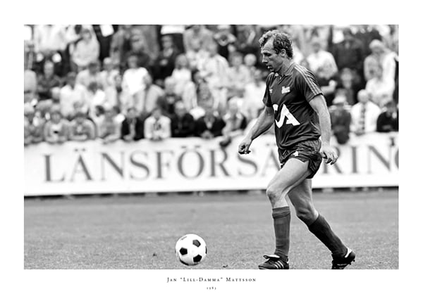 Poster Jan “Lill-Damma” Mattsson 1983 Östers IF 