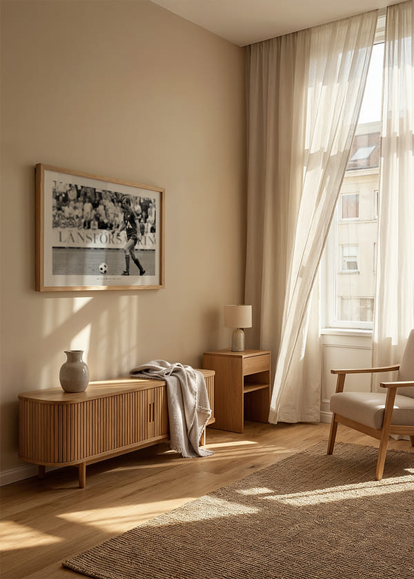 Poster Jan “Lill-Damma” Mattsson 1983 Östers IF  crossfade