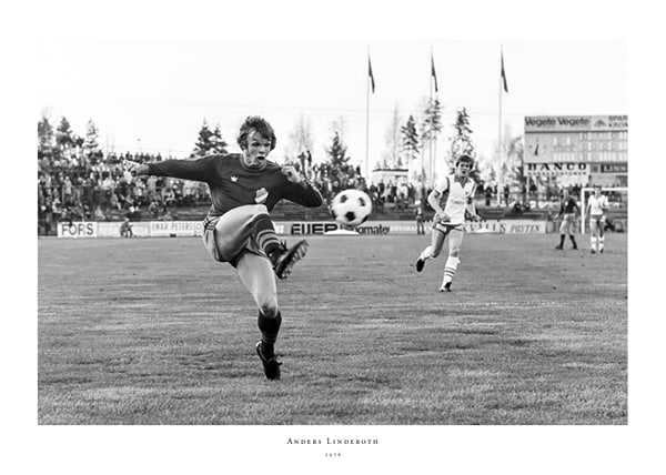 Poster Anders Linderoth 1976 Östers IF