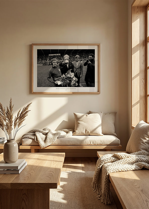 Poster Anders Linderoth Guldbollen 1976 Östers IF crossfade