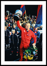 Håkan Arvidsson Med Pokalen 1980 Östers IF -2