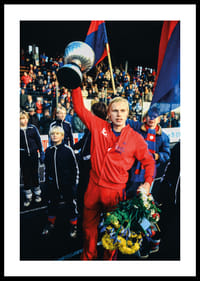 Håkan Arvidsson Med Pokalen 1980 Östers IF -2