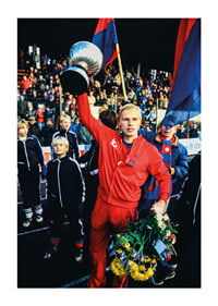 Håkan Arvidsson Med Pokalen 1980 Östers IF -3