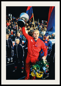 Håkan Arvidsson Med Pokalen 1980 Östers IF -4