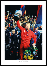 Håkan Arvidsson Med Pokalen 1980 Östers IF -0