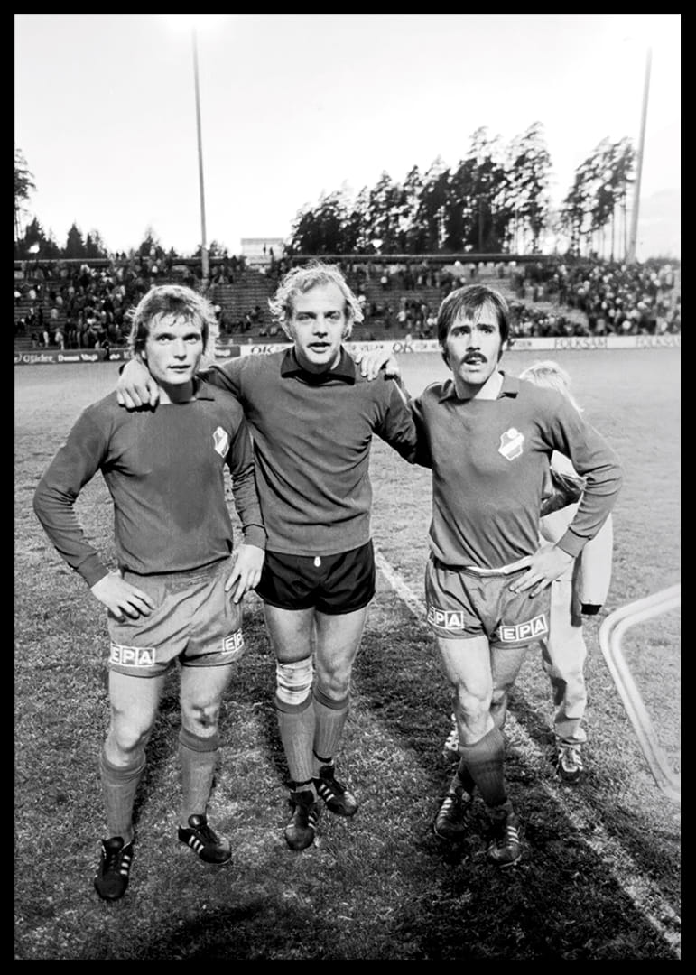  Inge Ejderstedt, Björn Andersson & Göran Hagberg 1974 Östers IF-12