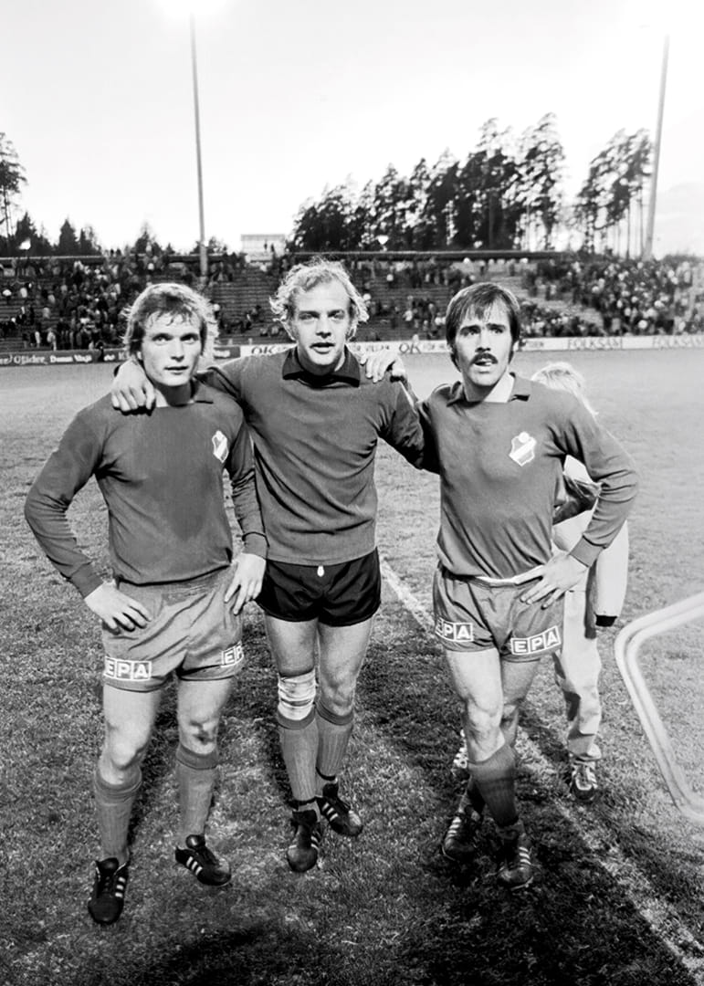  Inge Ejderstedt, Björn Andersson & Göran Hagberg 1974 Östers IF-12