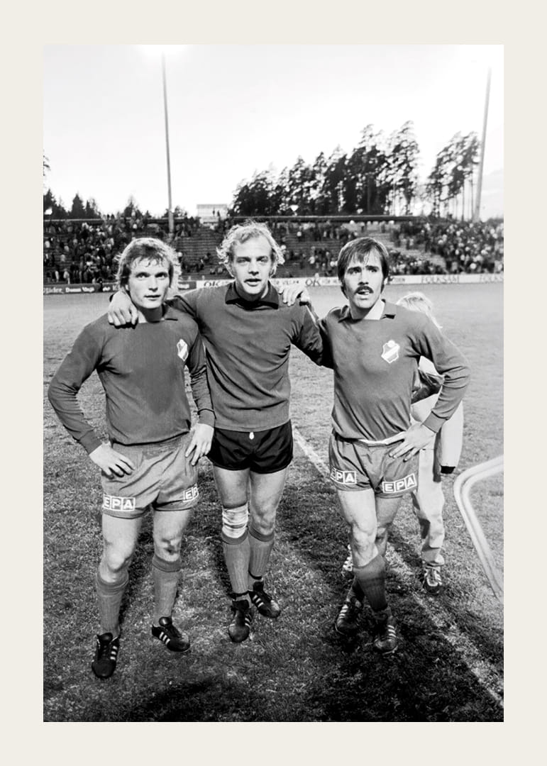  Inge Ejderstedt, Björn Andersson & Göran Hagberg 1974 Östers IF-12