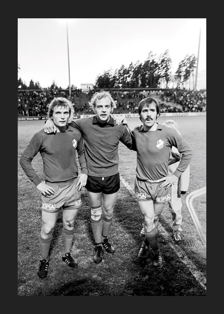  Inge Ejderstedt, Björn Andersson & Göran Hagberg 1974 Östers IF-12