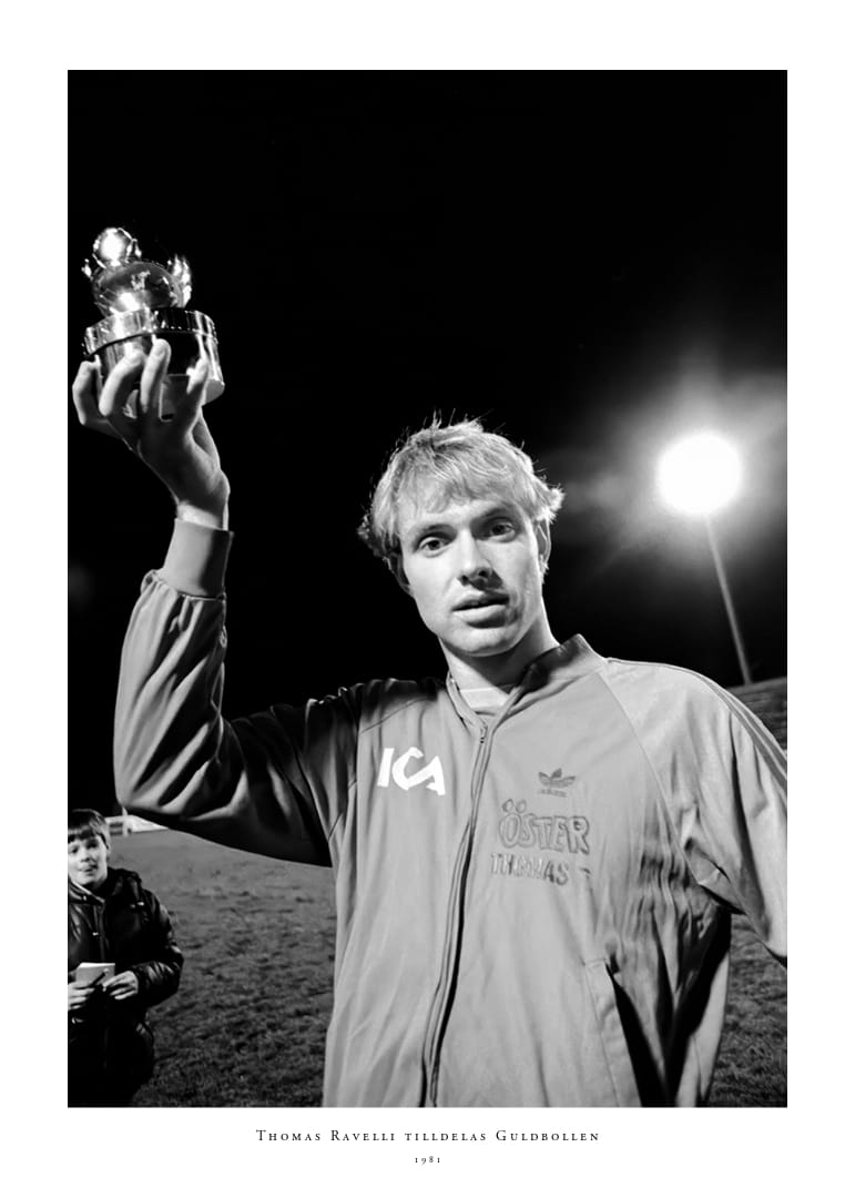 Thomas Ravelli Guldbollen 1981 Östers IF -12