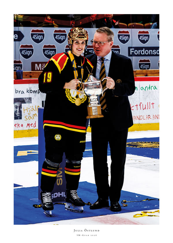 Poster Julia Östlund Brynäs IF SM-Guld 2026