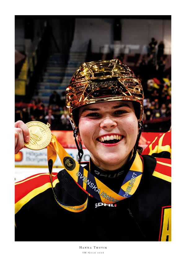 Poster Hanna Thuvik Brynäs IF SM-Guld 2026