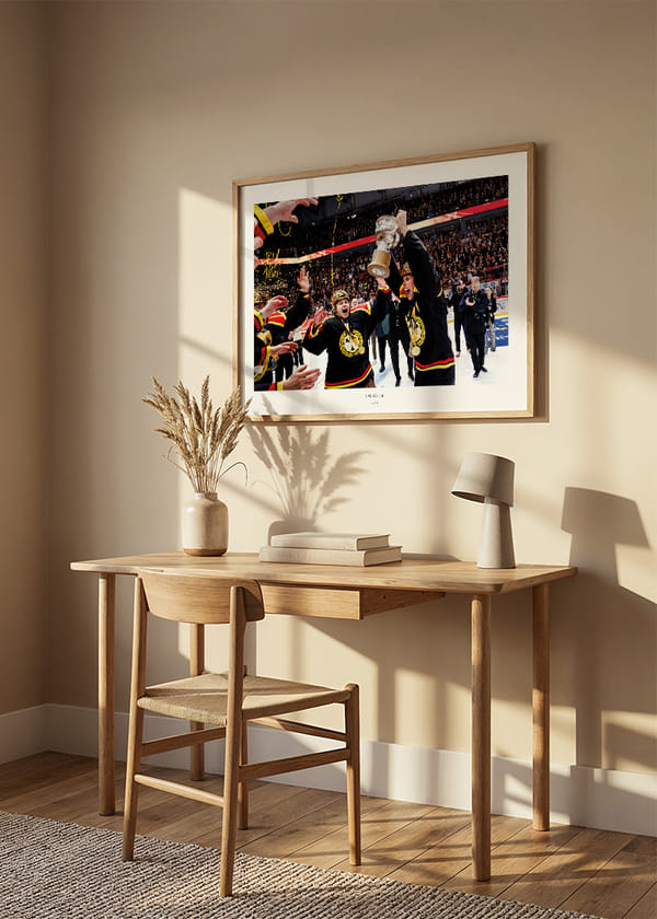 Poster Brynäs IF SM-Guld 2026 No3 crossfade