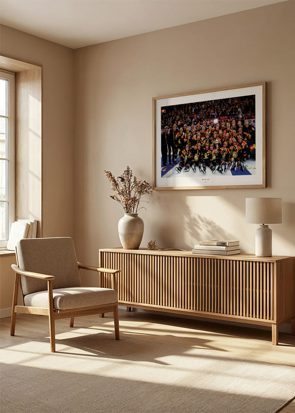 Poster Brynäs IF SM-Guld 2026 No4 crossfade