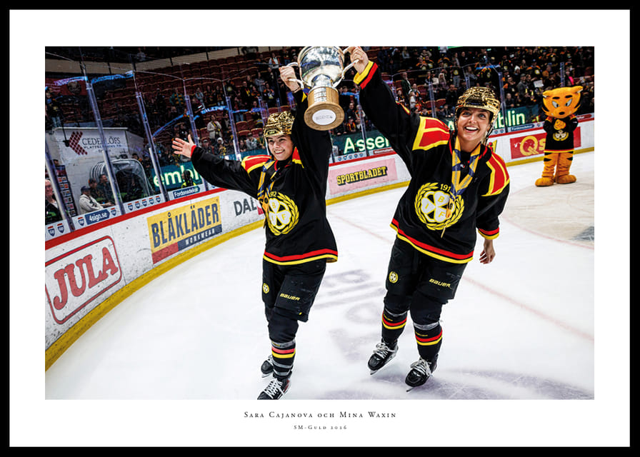 Sara Cajanova Och Mina Waxin Brynäs IF SM-Guld 2026-12