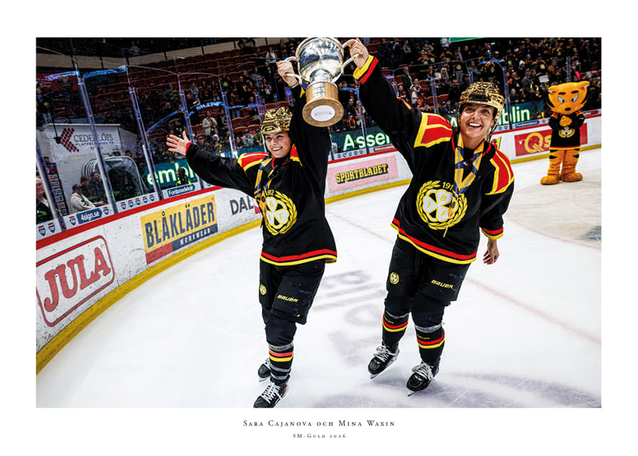 Sara Cajanova Och Mina Waxin Brynäs IF SM-Guld 2026-12