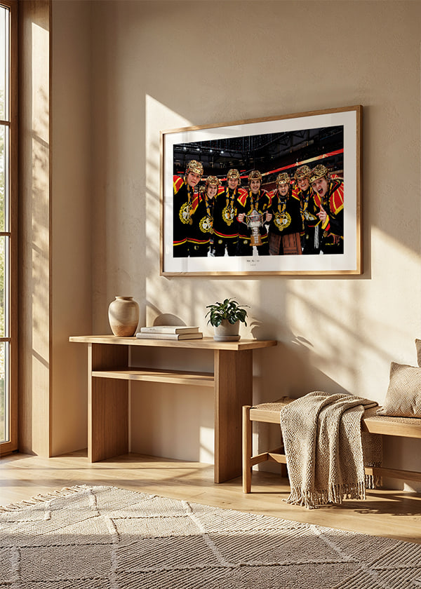 Poster Brynäs IF SM-Guld 2026 No6 crossfade