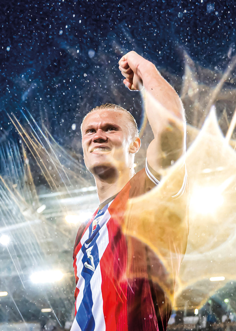 Erling Braut Haaland Norvēģija FIFA Pasaules kausa kvalifikācijas 2025 Nr.1-12